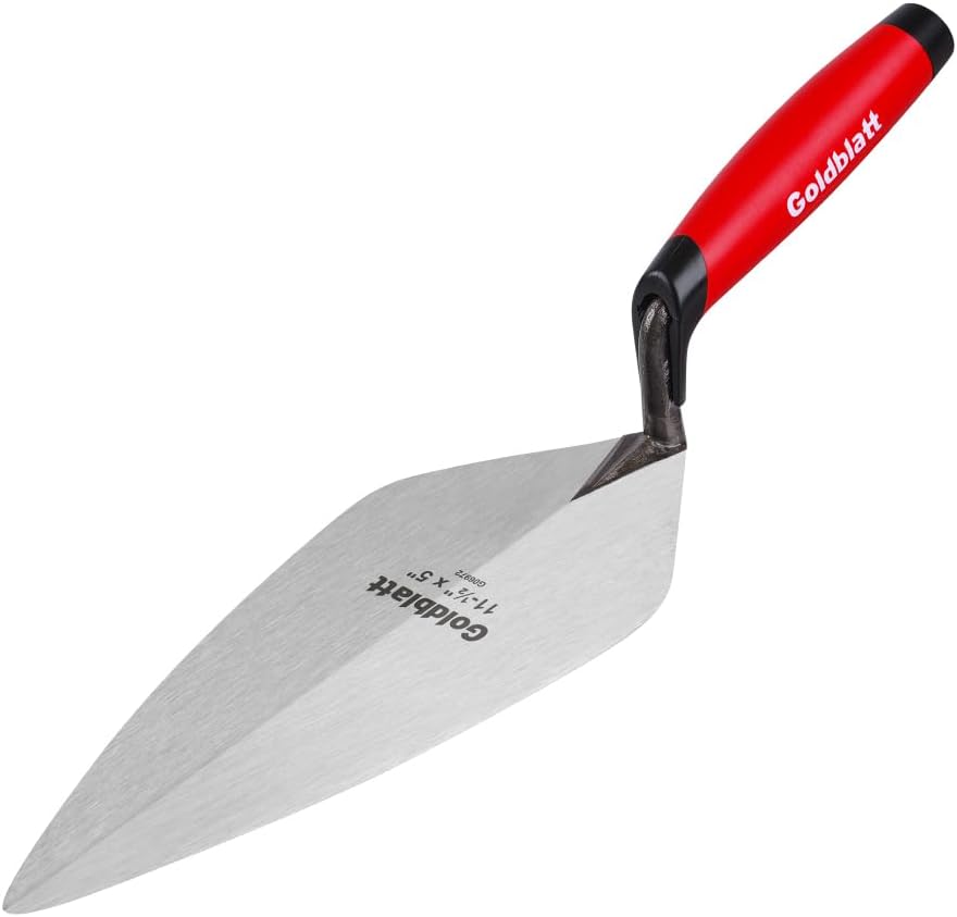 [G06972] 11.5in. Brick Trowel Red