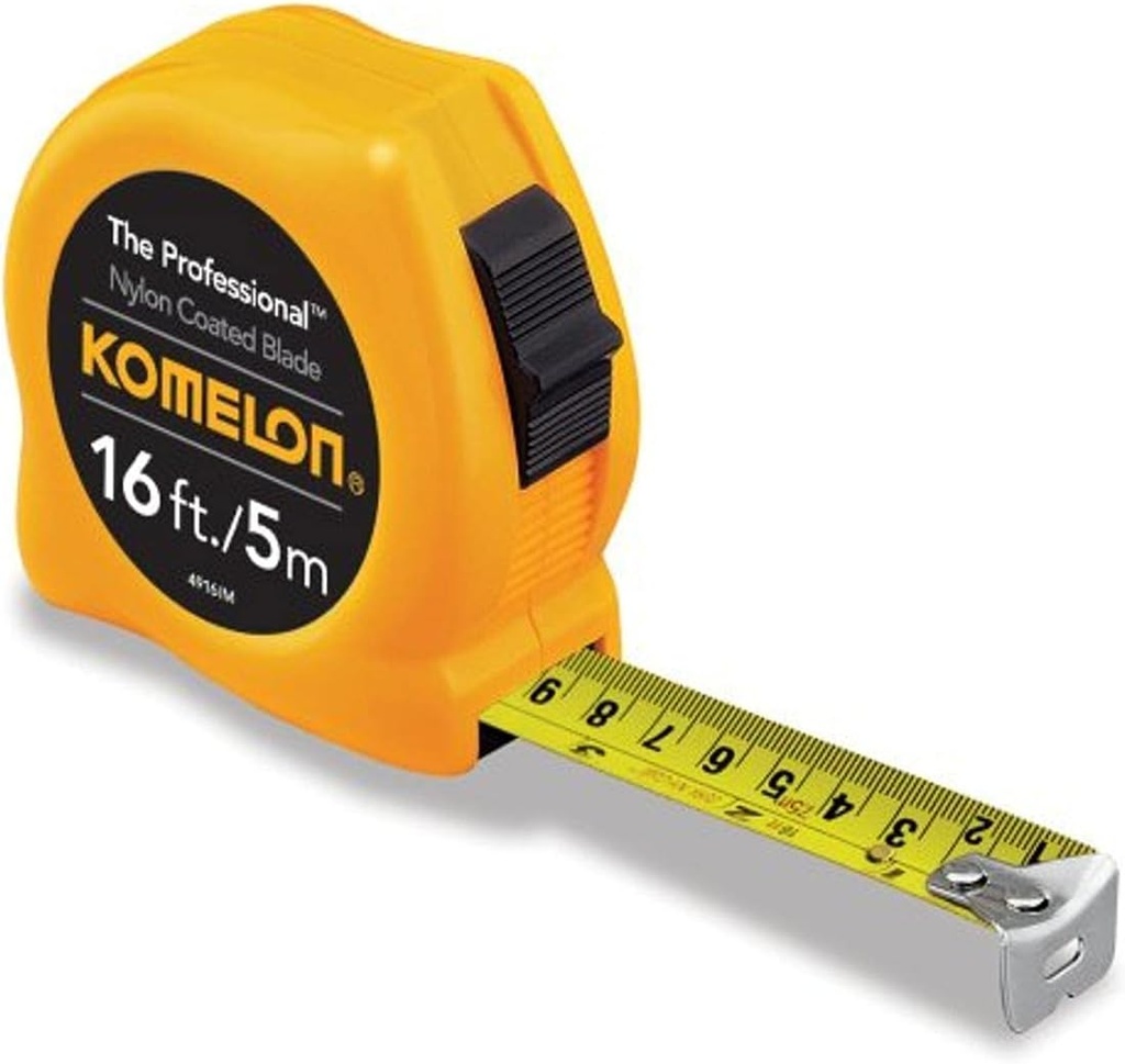 [4916IM] 16ft. The Professional Tape Measure, Yellow