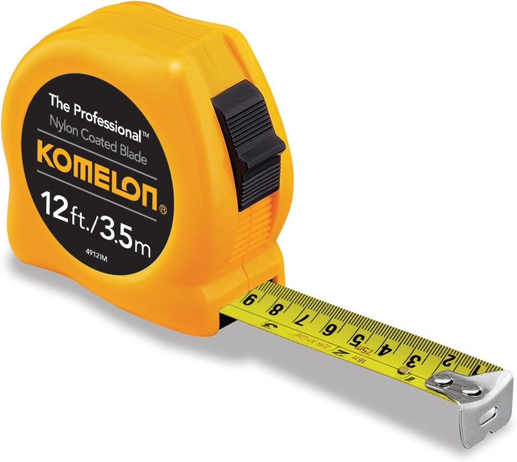 12ft. The Professional Tape Measure, Yellow