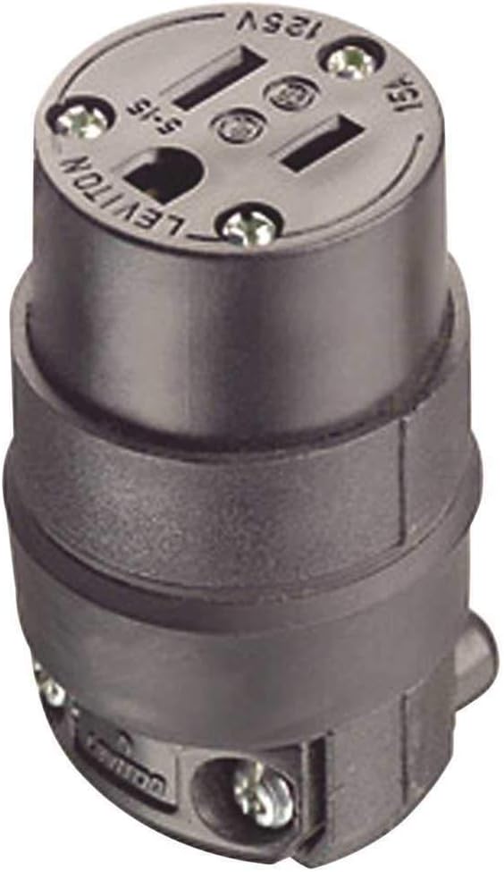 [515CR] Female Connector, Black
