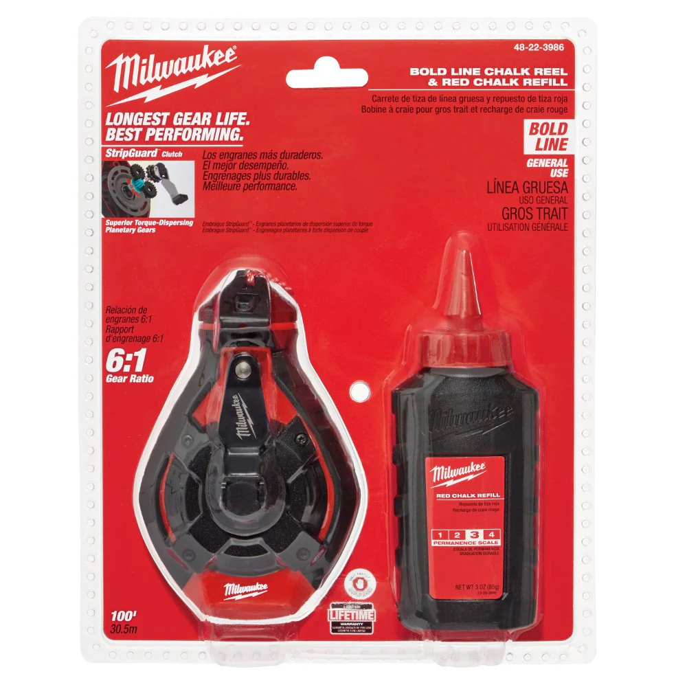 [48-22-3986] Line Kit with Red Chalk