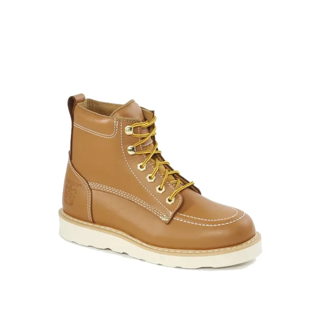 62T06-9.5 Moc Toe Leather Boot - Butternut